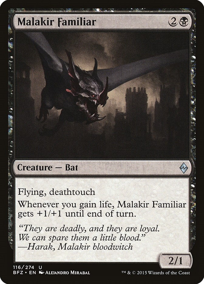 Image for Malakir Familiar (116) - Magic: The Gathering