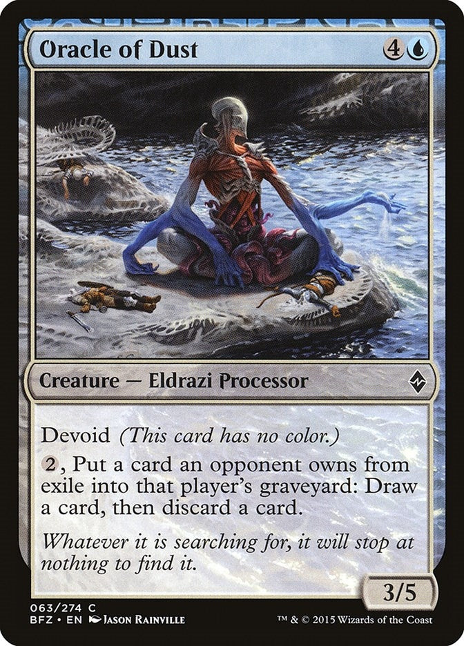 Image for Oracle of Dust (63) (BFZ) - Magic: The Gathering