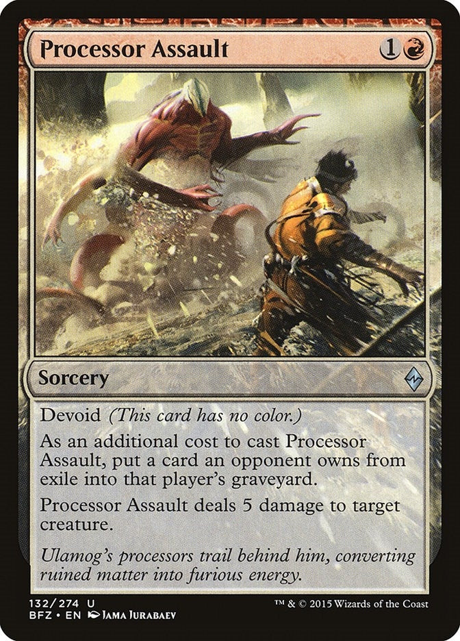 Image for Processor Assault (132) (BFZ) - Magic: The Gathering