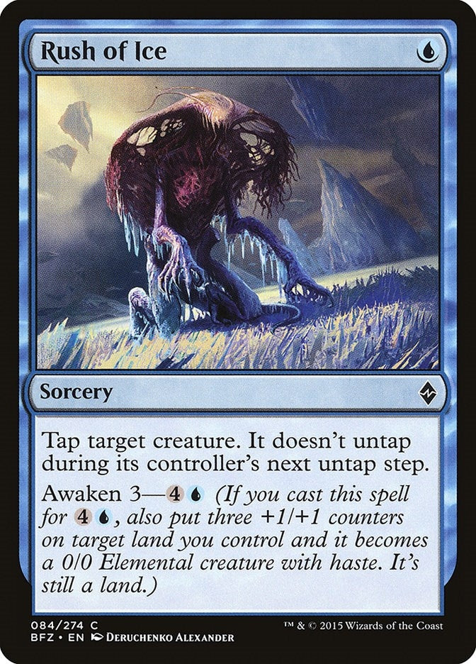 Image for Rush of Ice (84) - Magic: The Gathering