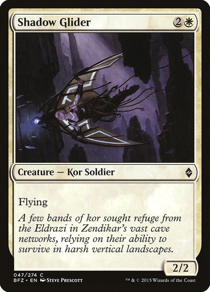 Image for Shadow Glider (47) (BFZ) - Magic: The Gathering