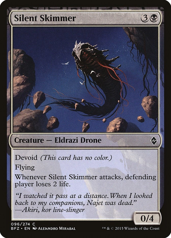 Image for Silent Skimmer (96) (BFZ) - Magic: The Gathering
