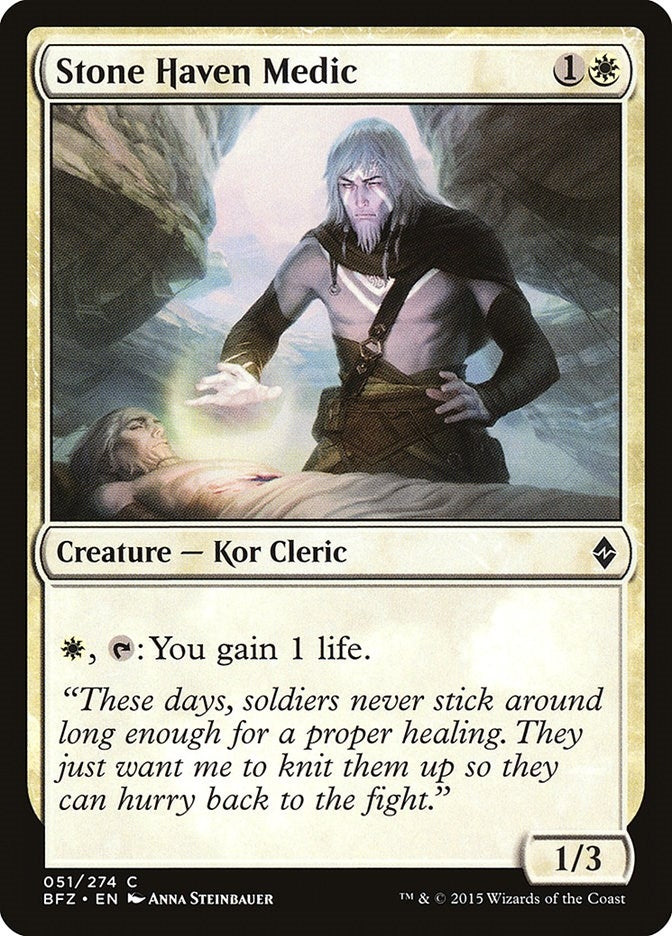 Image for Stone Haven Medic (51) - Magic: The Gathering