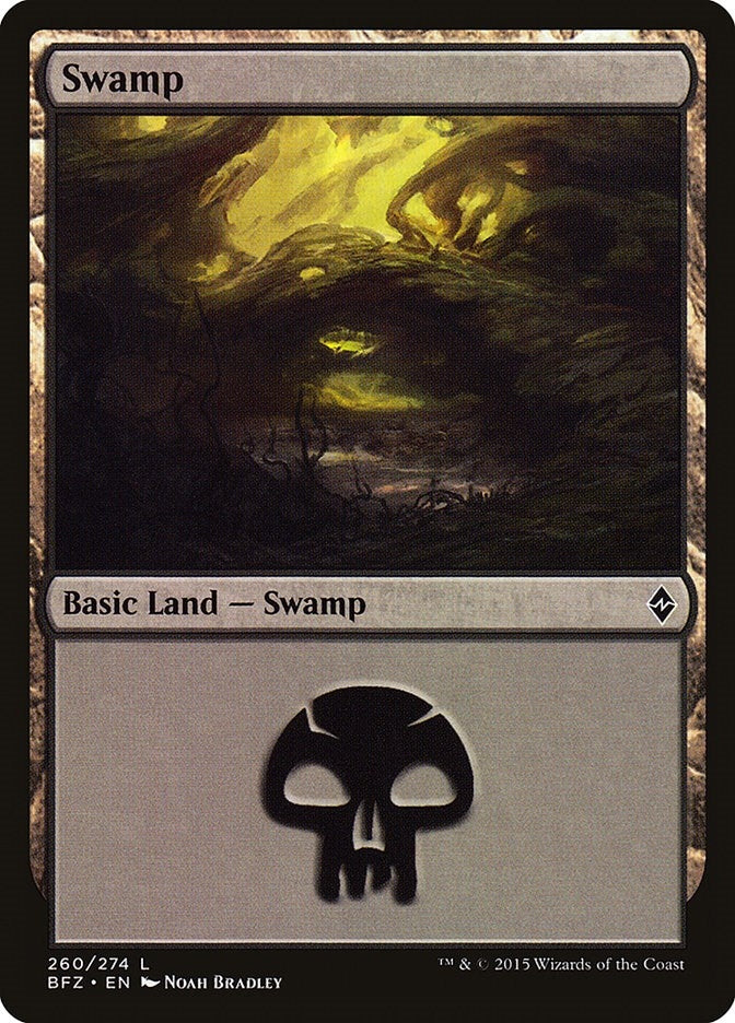 Image for Swamp (260) (260) (BFZ) - Magic: The Gathering
