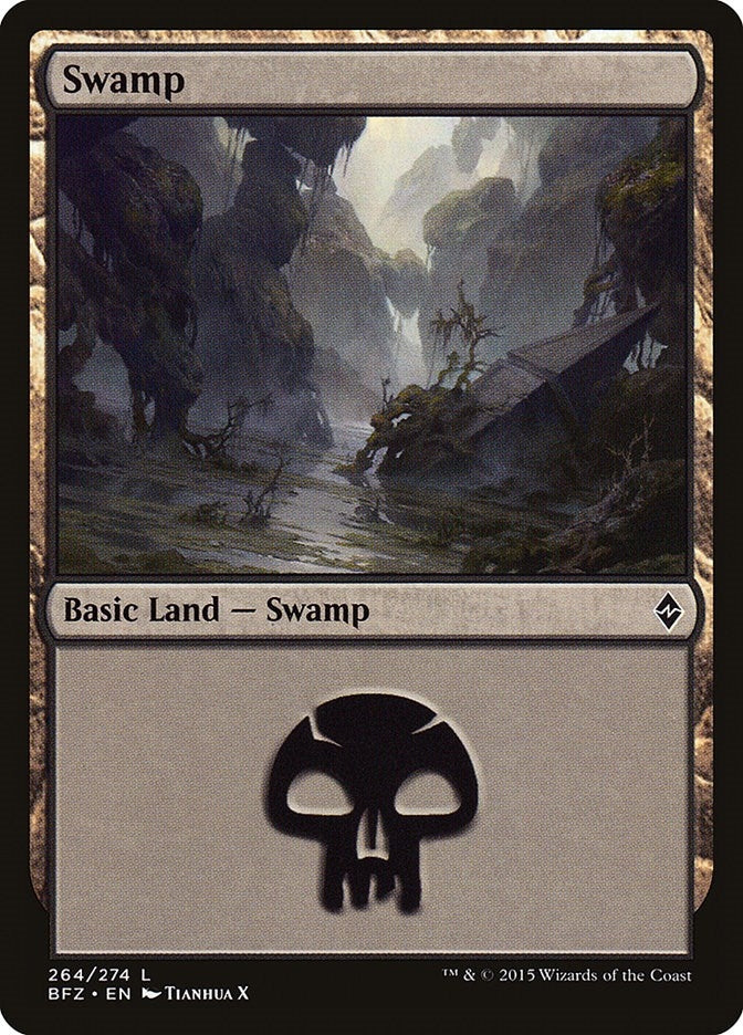 Image for Swamp (264) (264) (BFZ) - Magic: The Gathering