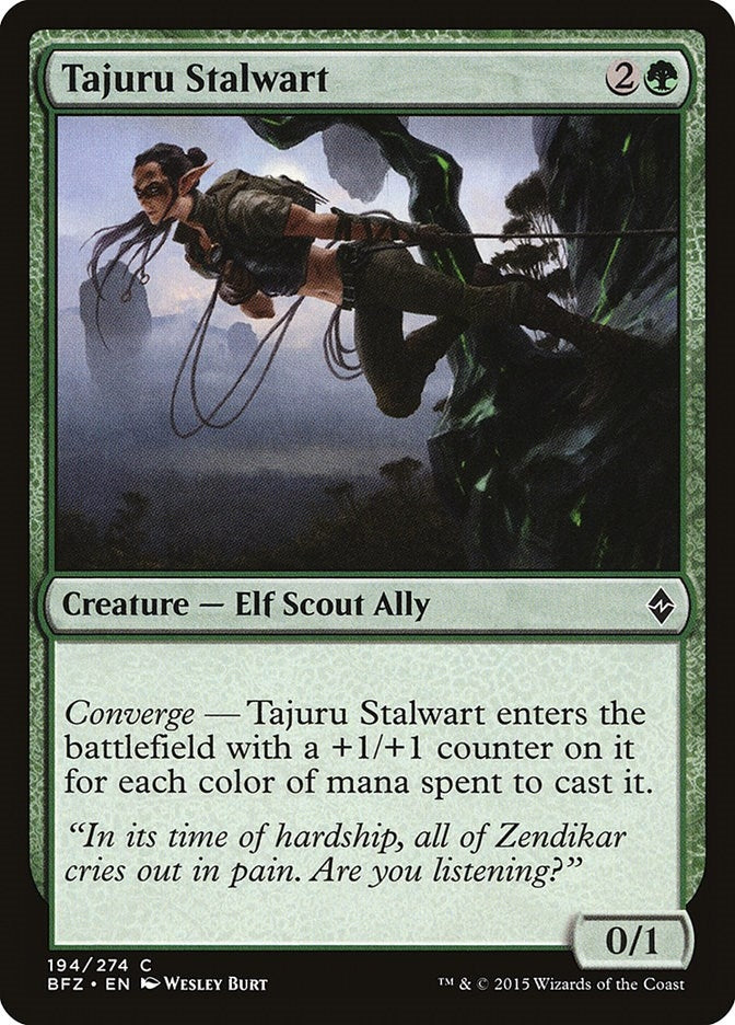 Image for Tajuru Stalwart (194) (BFZ) - Magic: The Gathering