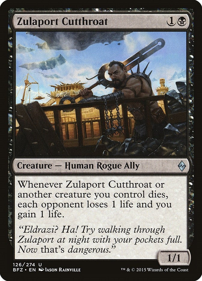 Image for Zulaport Cutthroat (126) - Magic: The Gathering