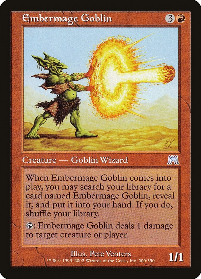 Image for Embermage Goblin (200) - Magic: The Gathering