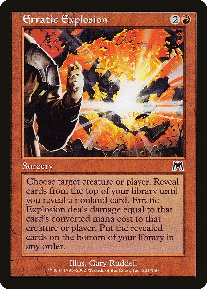 Image for Erratic Explosion (201) - Magic: The Gathering
