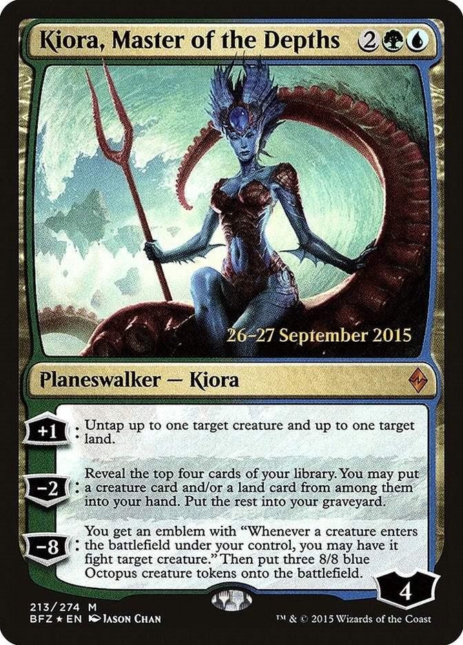 Image for Kiora, Master of the Depths (213) - Magic: The Gathering