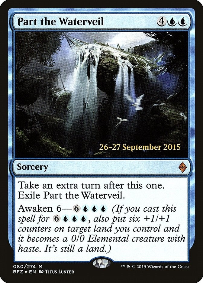 Image for Part the Waterveil (80) - Magic: The Gathering