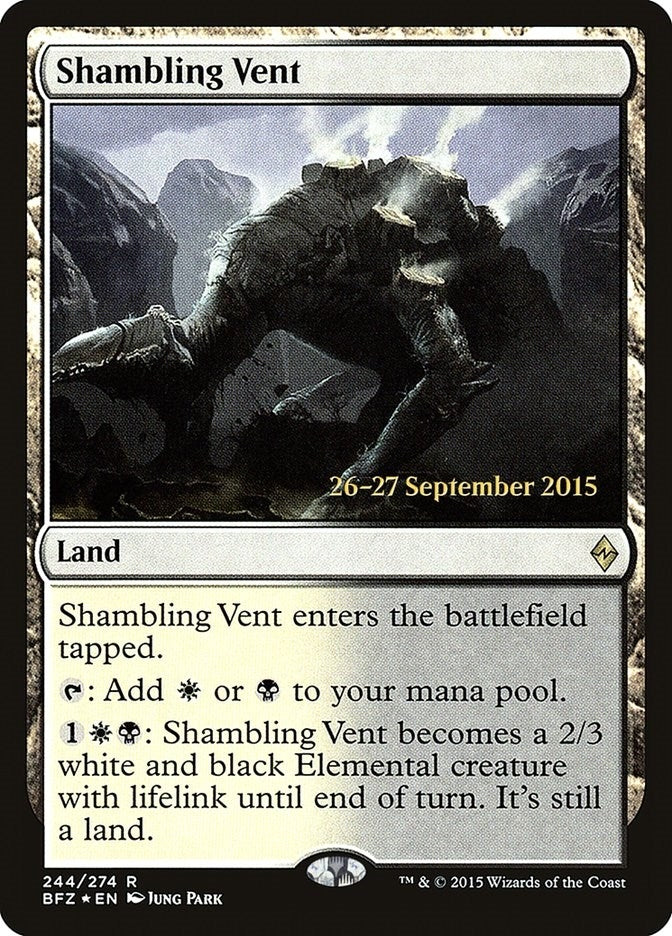 Image for Shambling Vent (244) - Magic: The Gathering