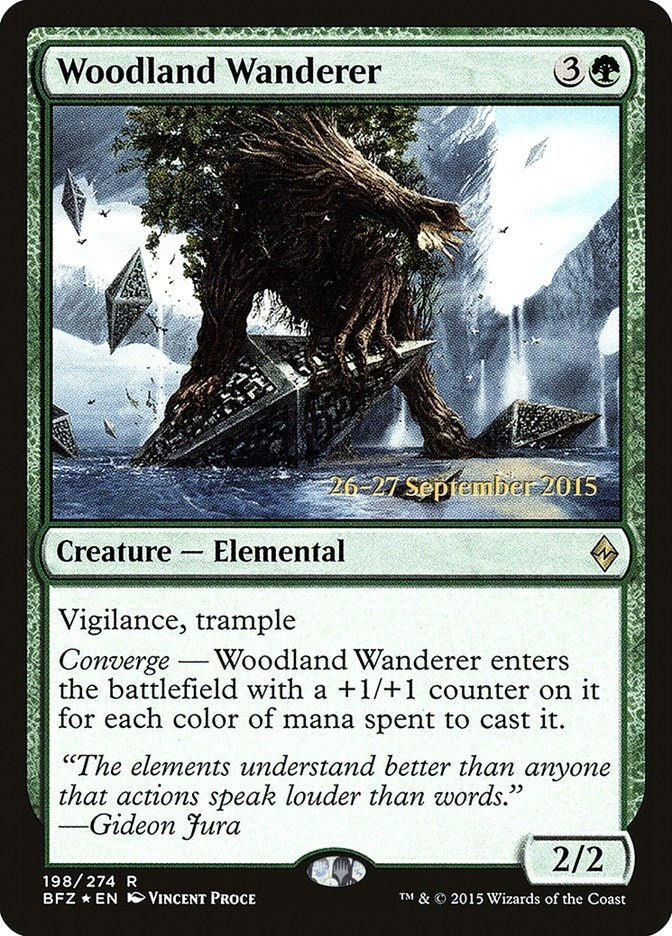 Image for Woodland Wanderer (198) - Magic: The Gathering