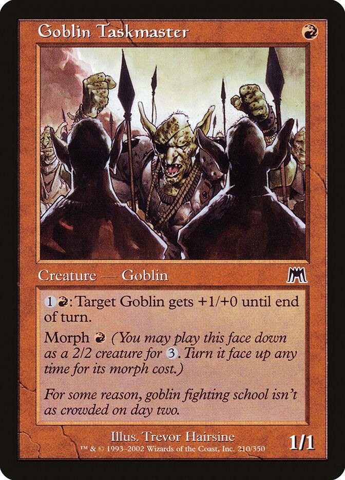 Image for Goblin Taskmaster (210) - Magic: The Gathering