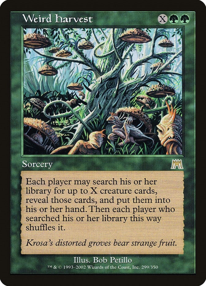 Image for Weird Harvest (299) - Magic: The Gathering