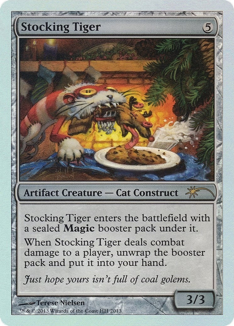 Image for Stocking Tiger (No Date) (HH 2013) - Magic: The Gathering