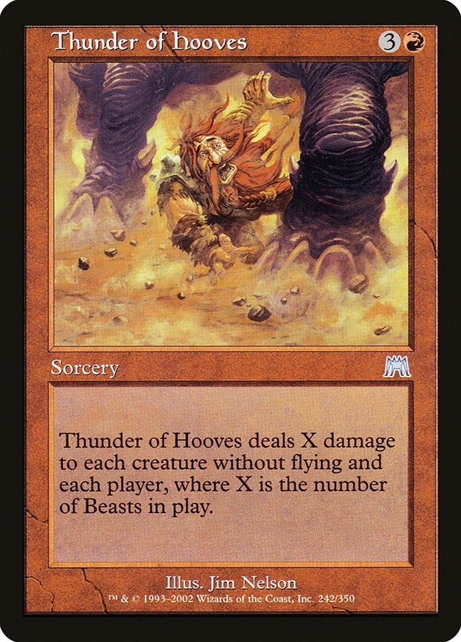 Image for Thunder of Hooves (242) - Magic: The Gathering