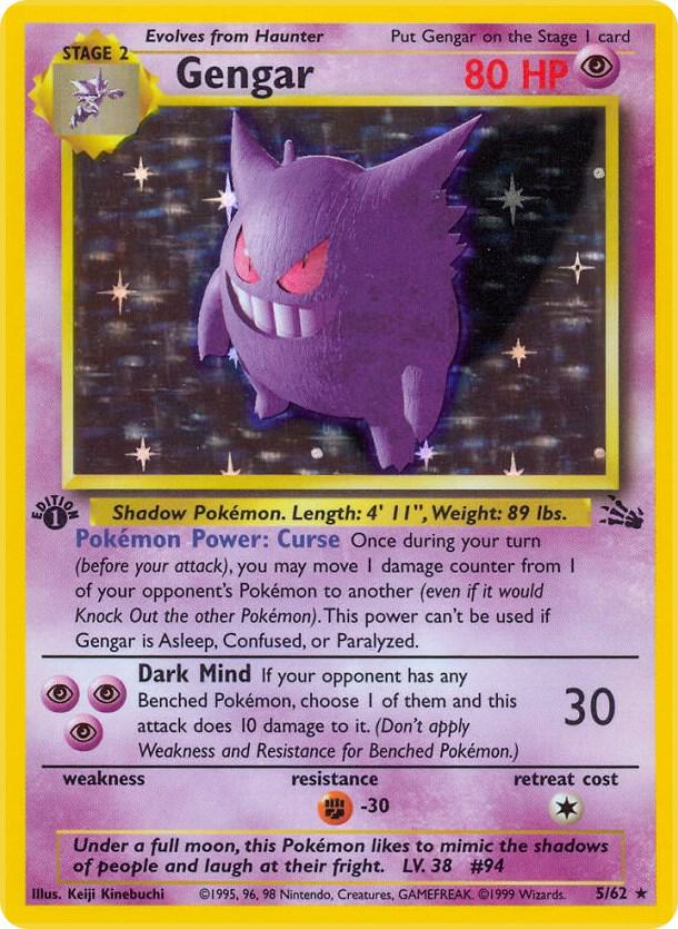 Image for Gengar (5) (05/62) (FO) - Pokemon