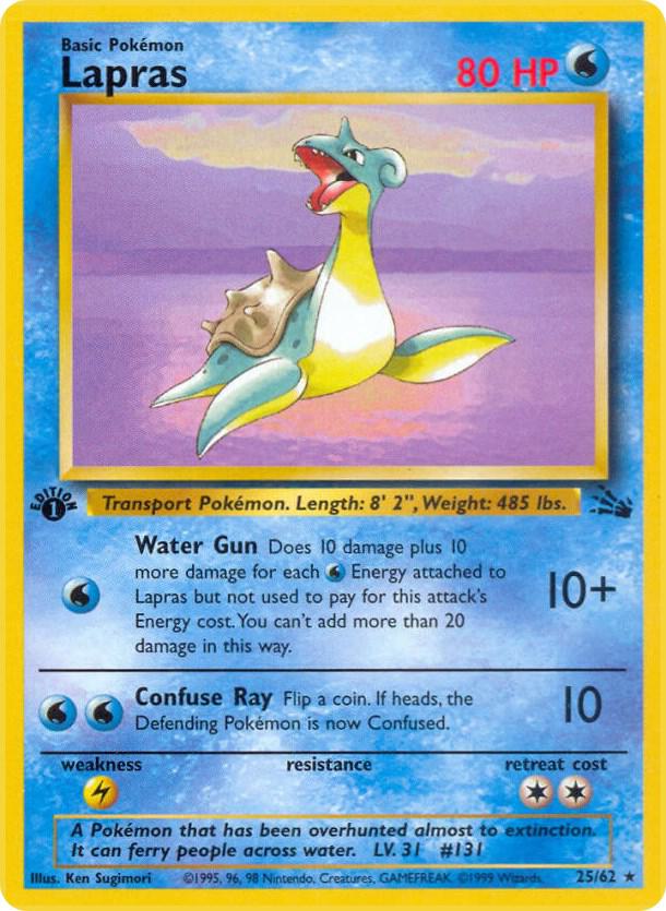 Image for Lapras (25) (25/62) (FO) - Pokemon