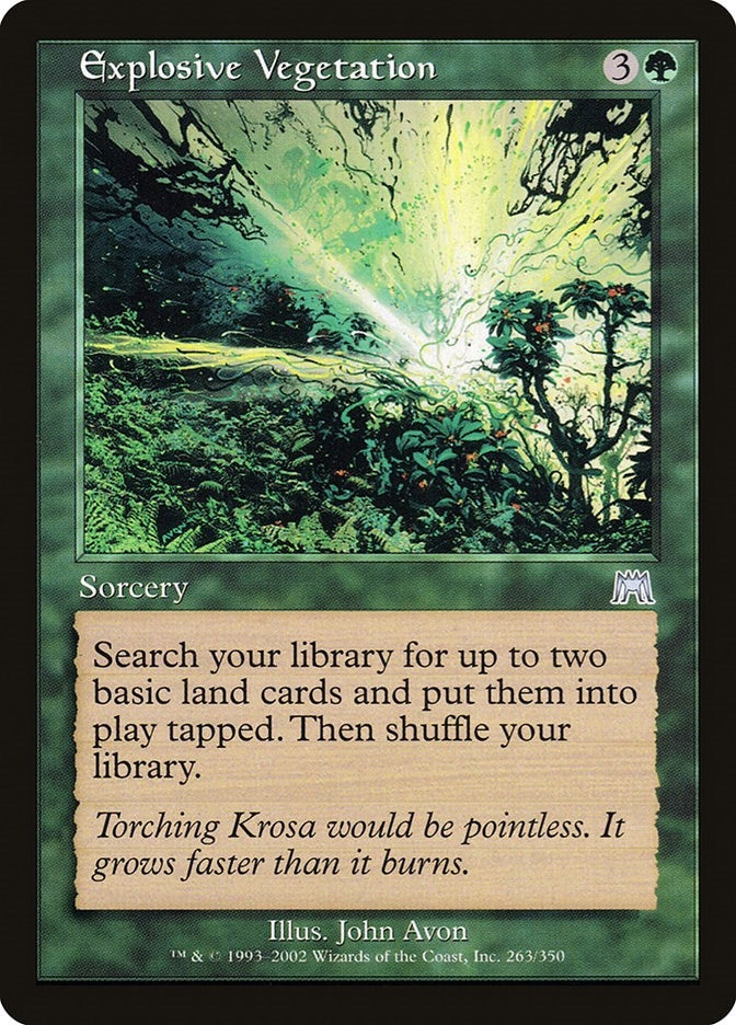 Image for Explosive Vegetation (263) - Magic: The Gathering