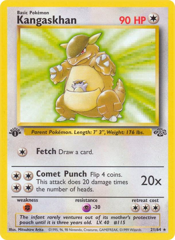 Image for Kangaskhan (21) (21/64) (JU) - Pokemon