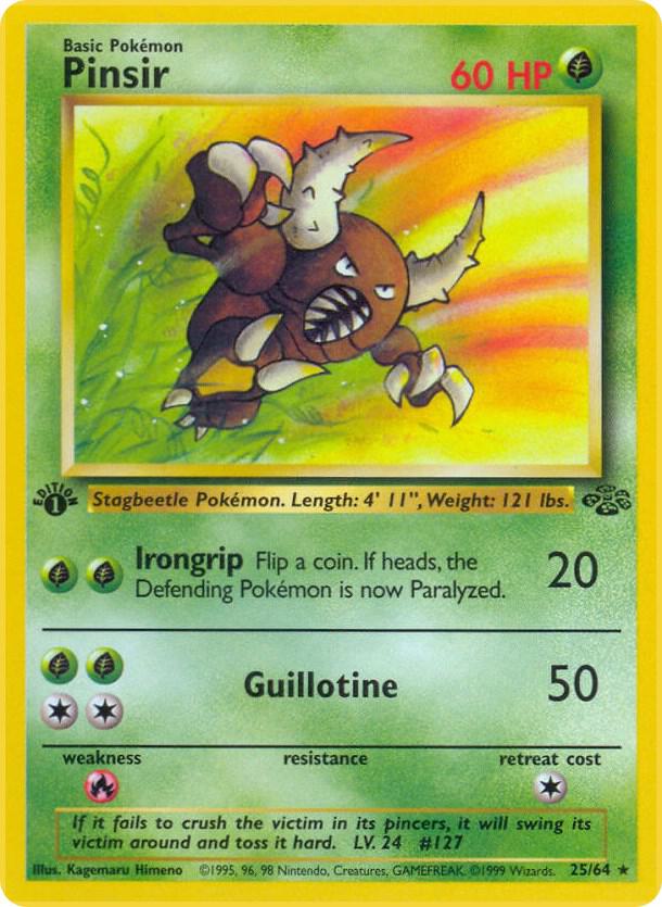 Image for Pinsir (25) (25/64) (JU) - Pokemon