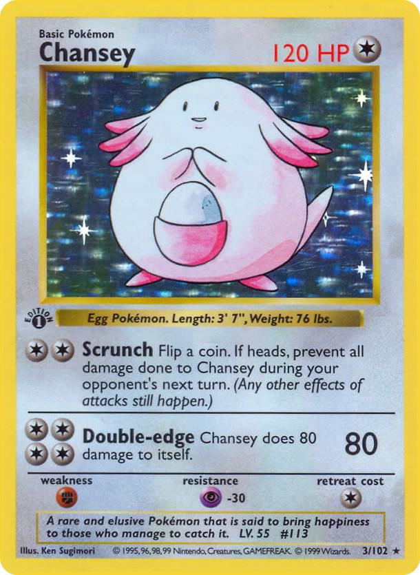 Image for Chansey (003/102) (BSS) - Pokemon