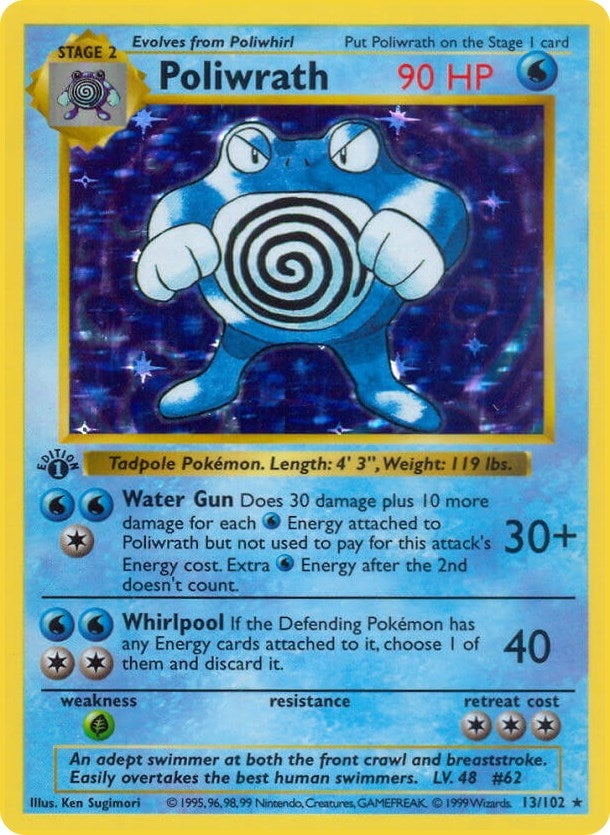 Image for Poliwrath (013/102) (BSS) - Pokemon