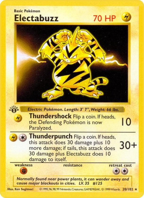 Image for Electabuzz (020/102) (BSS) - Pokemon