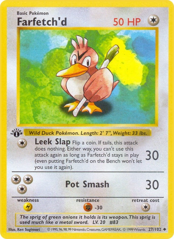 Image for Farfetch'd (027/102) (BSS) - Pokemon