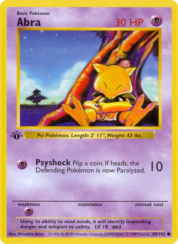 Image for Abra (043/102) (BSS) - Pokemon