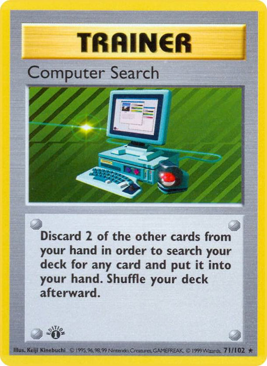 Image for Computer Search (071/102) (BSS) - Pokemon
