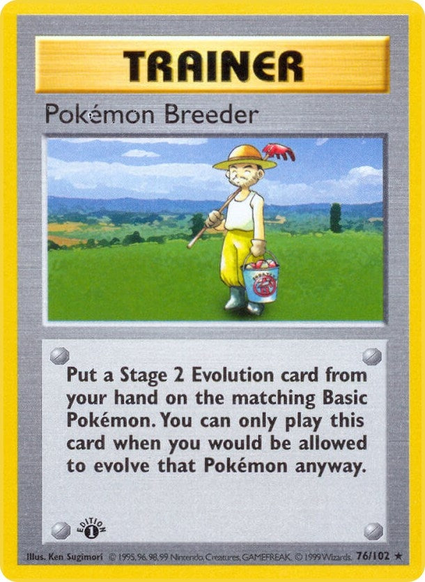 Image for Pokemon Breeder (076/102) (BSS) - Pokemon