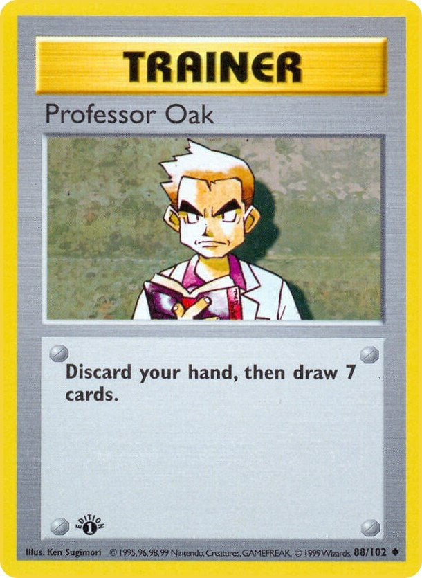 Image for Professor Oak (088/102) (BSS) - Pokemon