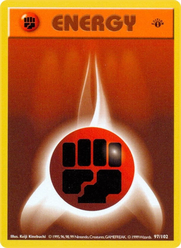 Image for Fighting Energy (097/102) (BSS) - Pokemon