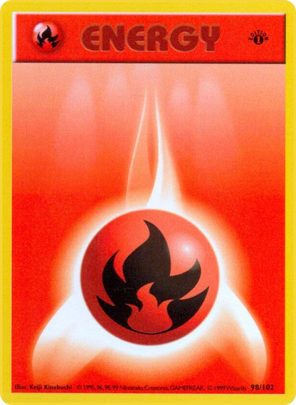 Image for Fire Energy (098/102) (BSS) - Pokemon