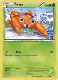 Image for Paras (1/162) (BKT) - Pokemon