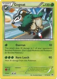 Image for Gogoat (17/162) (BKT) - Pokemon