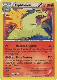 Image for Typhlosion (20/162) (BKT) - Pokemon