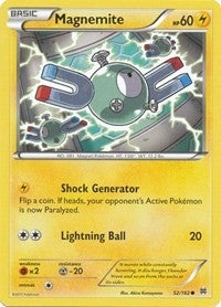 Image for Magnemite (52) (52/162) (BKT) - Pokemon