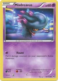 Image for Misdreavus (65/162) (BKT) - Pokemon