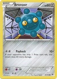 Image for Bronzor (95/162) (BKT) - Pokemon