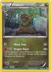 Image for Fraxure (110/162) (BKT) - Pokemon