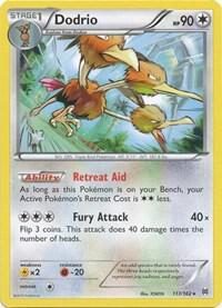 Image for Dodrio (117/162) (BKT) - Pokemon
