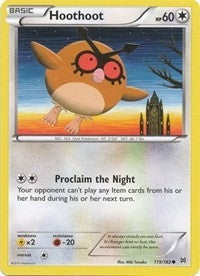 Image for Hoothoot (119/162) (BKT) - Pokemon