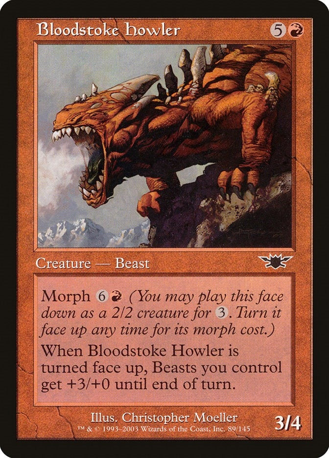 Image for Bloodstoke Howler (89) - Magic: The Gathering