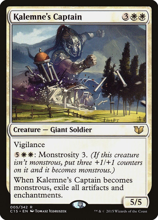 Image for Kalemne's Captain (5) - Magic: The Gathering