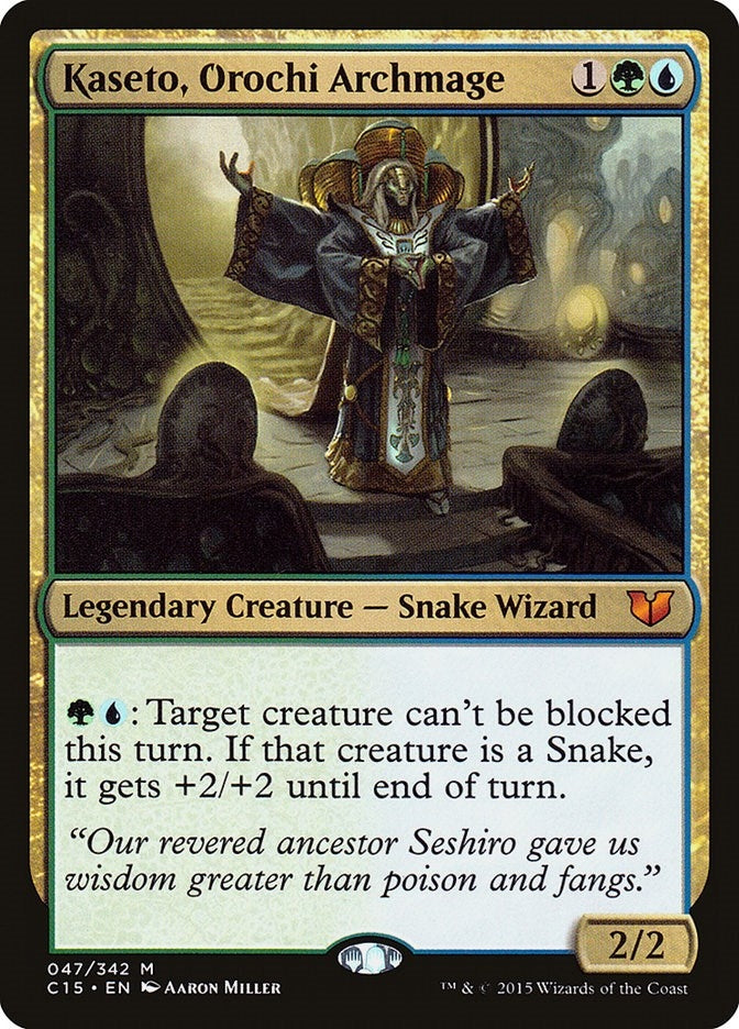 Image for Kaseto, Orochi Archmage (47) - Magic: The Gathering