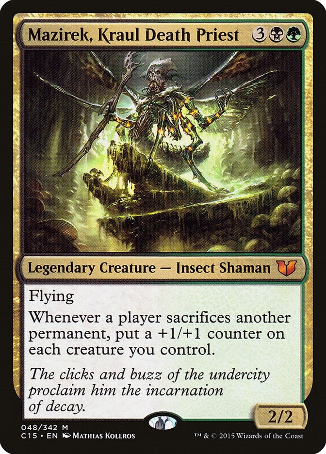 Image for Mazirek, Kraul Death Priest (48) (C15) - Magic: The Gathering