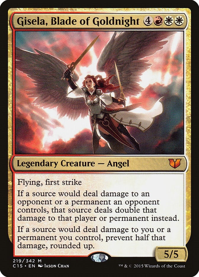 Image for Gisela, Blade of Goldnight (219) - Magic: The Gathering